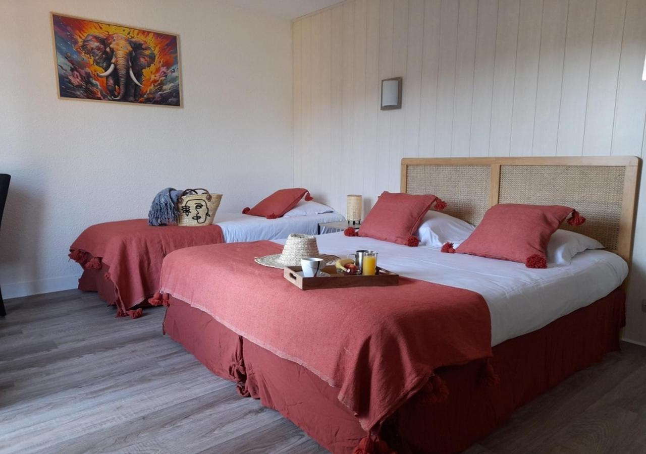 Les Jardins De L'Ocean - Climatise Hotel บิสการ์รอส-ปลาจ ภายนอก รูปภาพ